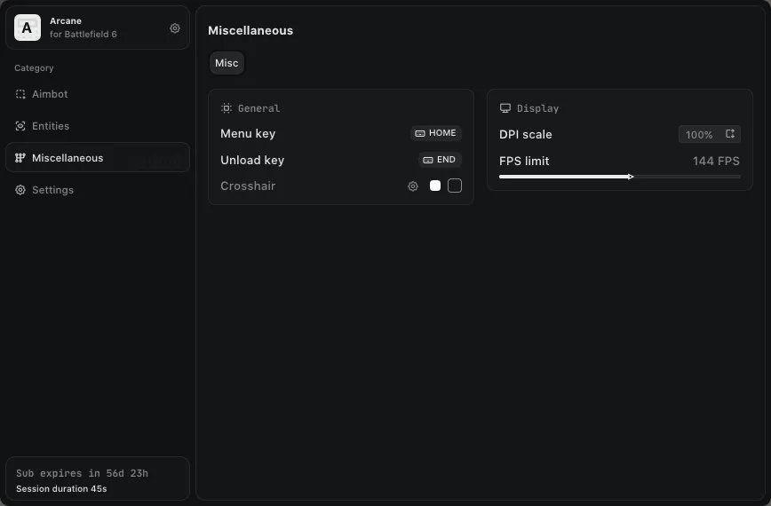 Battlefield 6 - Arcane Cheat Menu for Battlefield 6 - 4