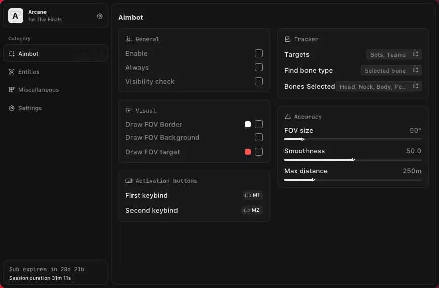 The Finals - Arcane Cheat Menu for The Finals - 4